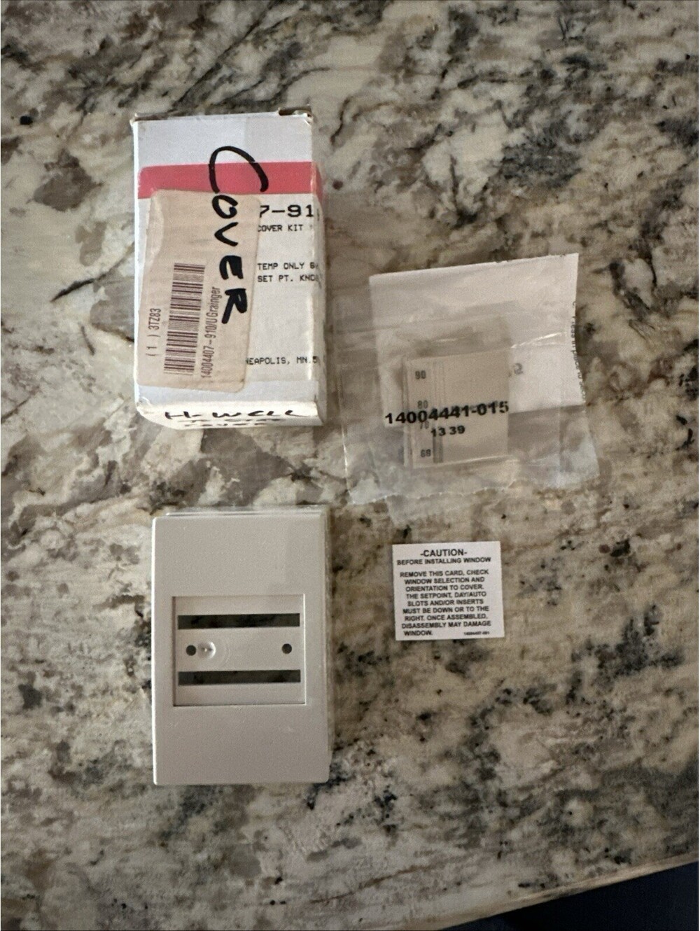 Honeywell Pneumatic Thermostat Cover Kit 14004441-015 NEW + FAST SHIPPING